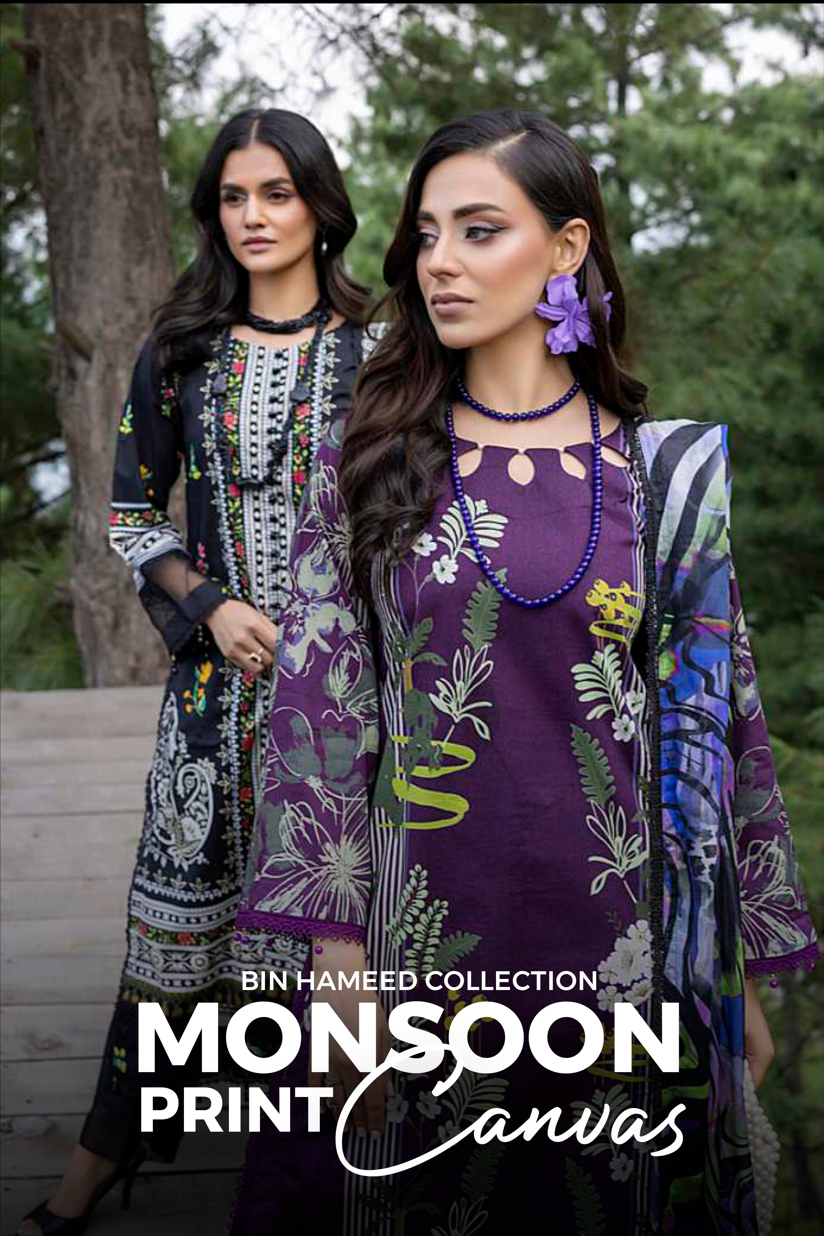 Monsoon Print Canvas