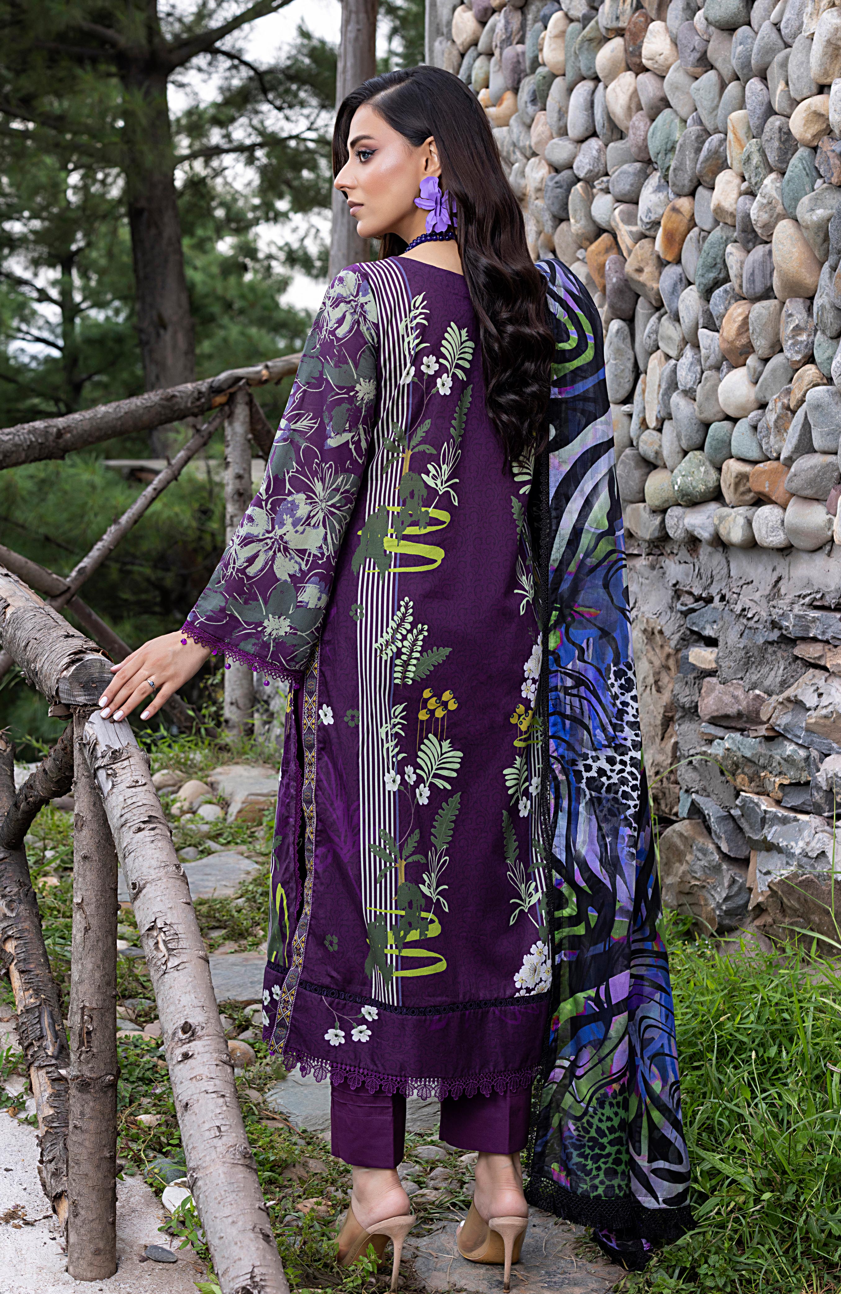 Monsoon Print Canvas 3 Piece-MPC-25-10