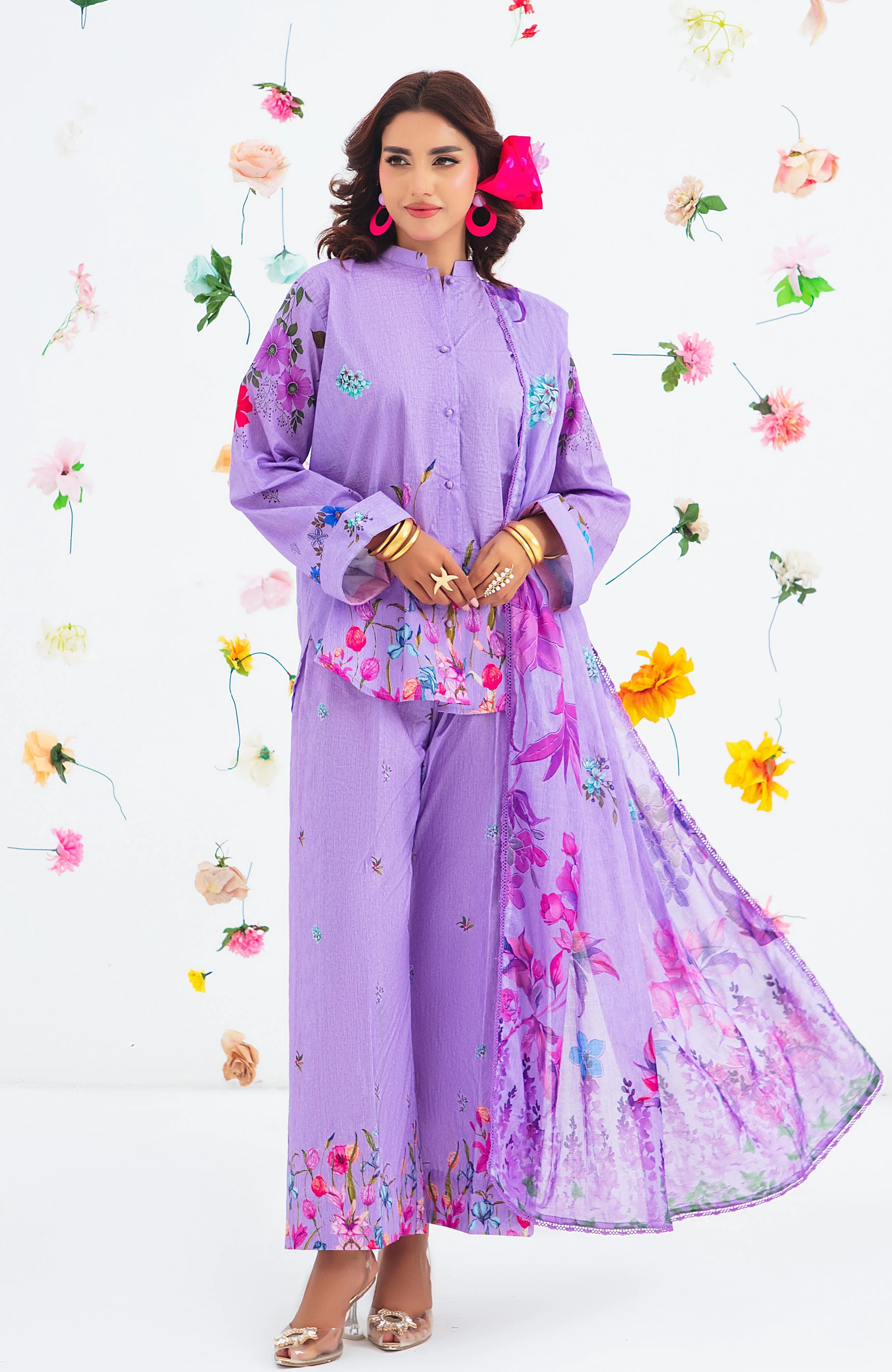 Noor e Hameed Mahrosh 3 Piece NHM-25-01