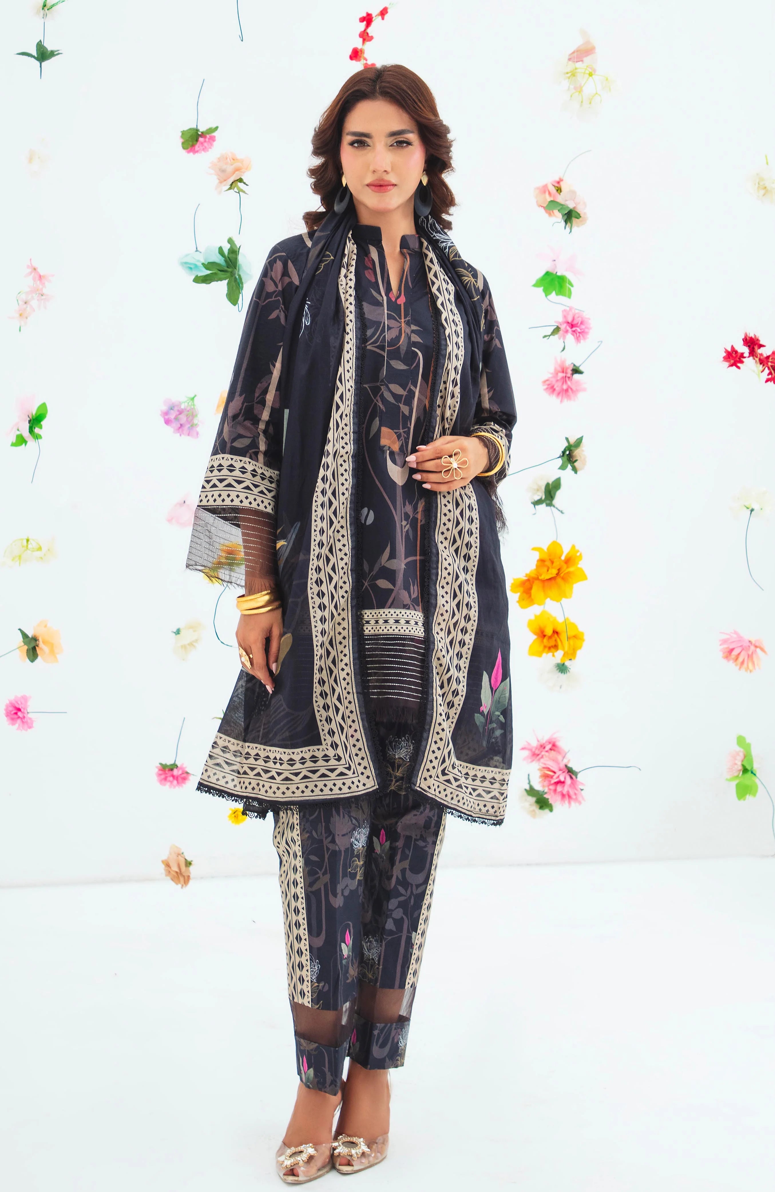 Noor e Hameed Mahrosh 3 Piece NHM-25-02