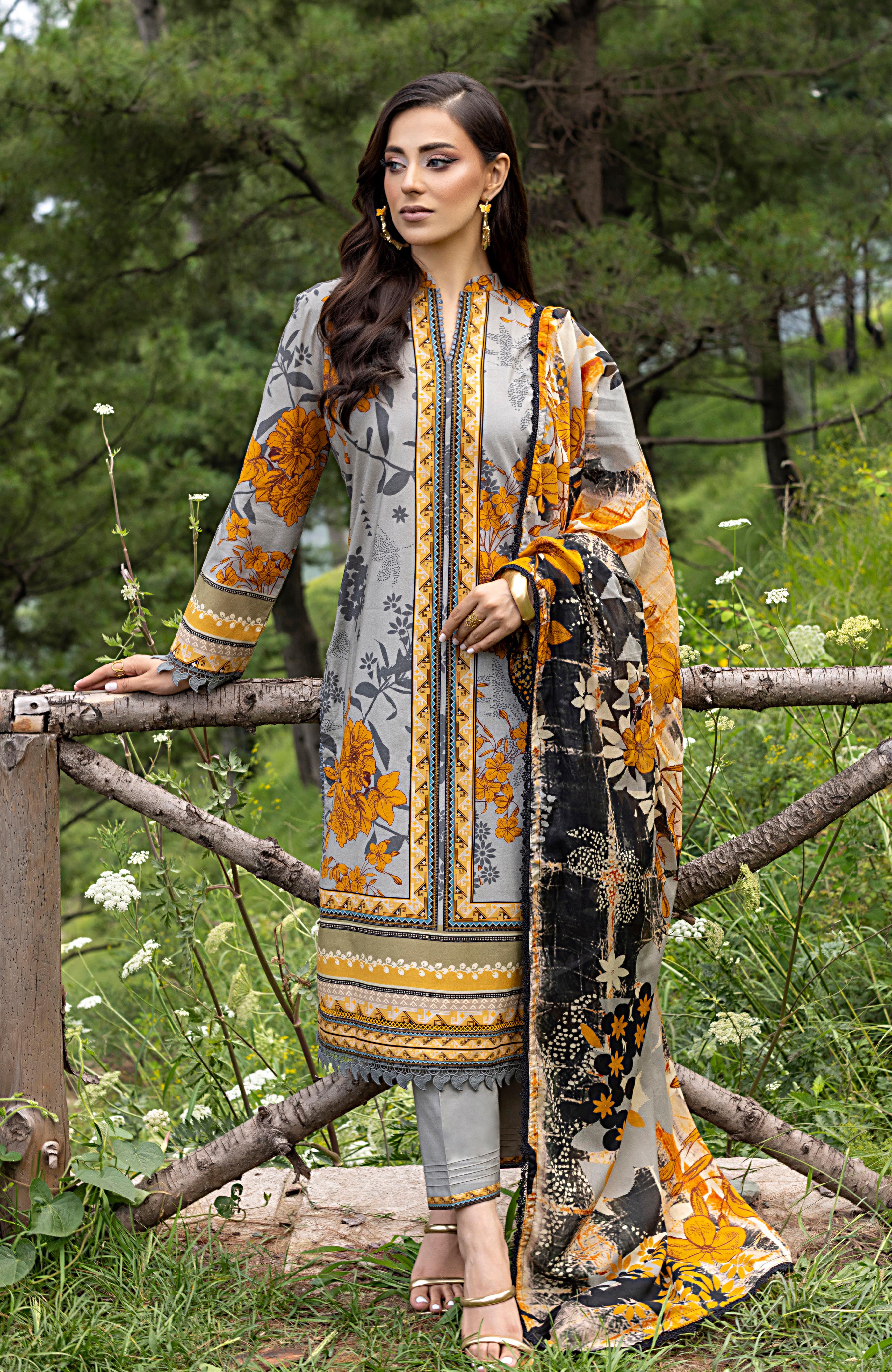 Monsoon Print Canvas 3 Piece-MPC-25-08