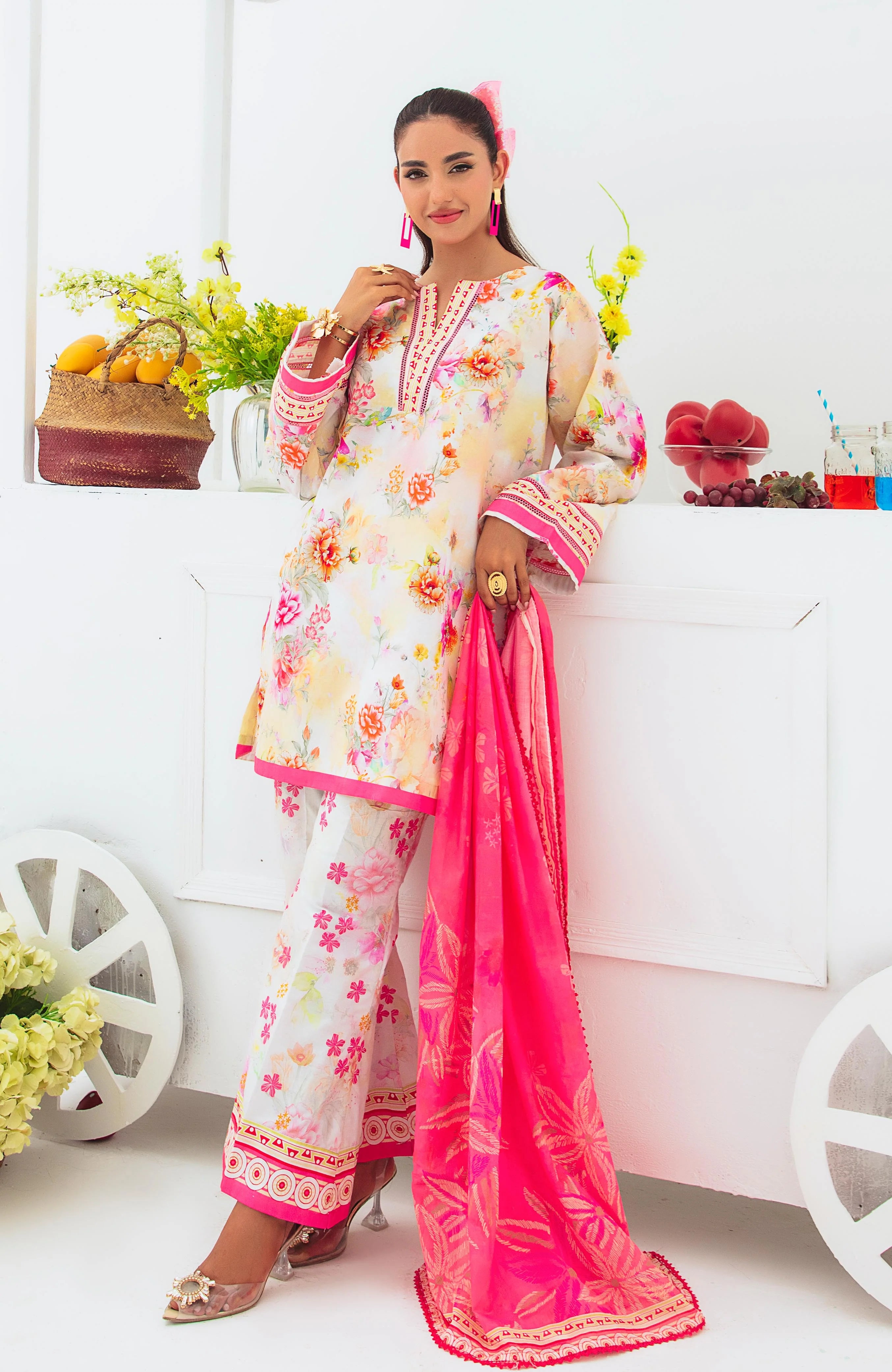 Noor e Hameed Mahrosh 3 Piece NHM-25-08