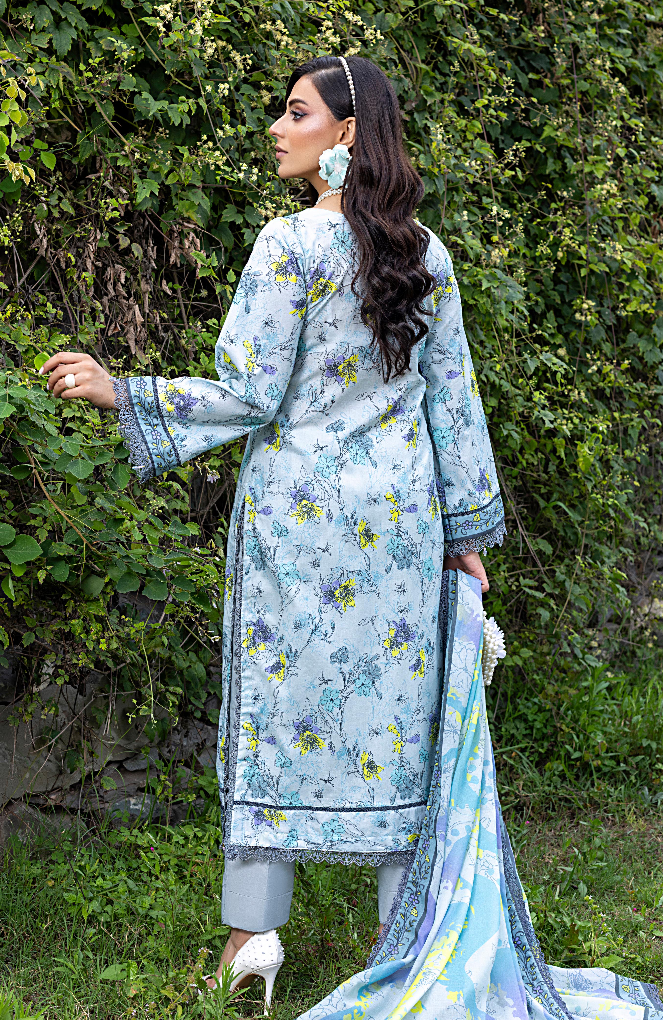 Monsoon Print Canvas 3 Piece-MPC-25-06