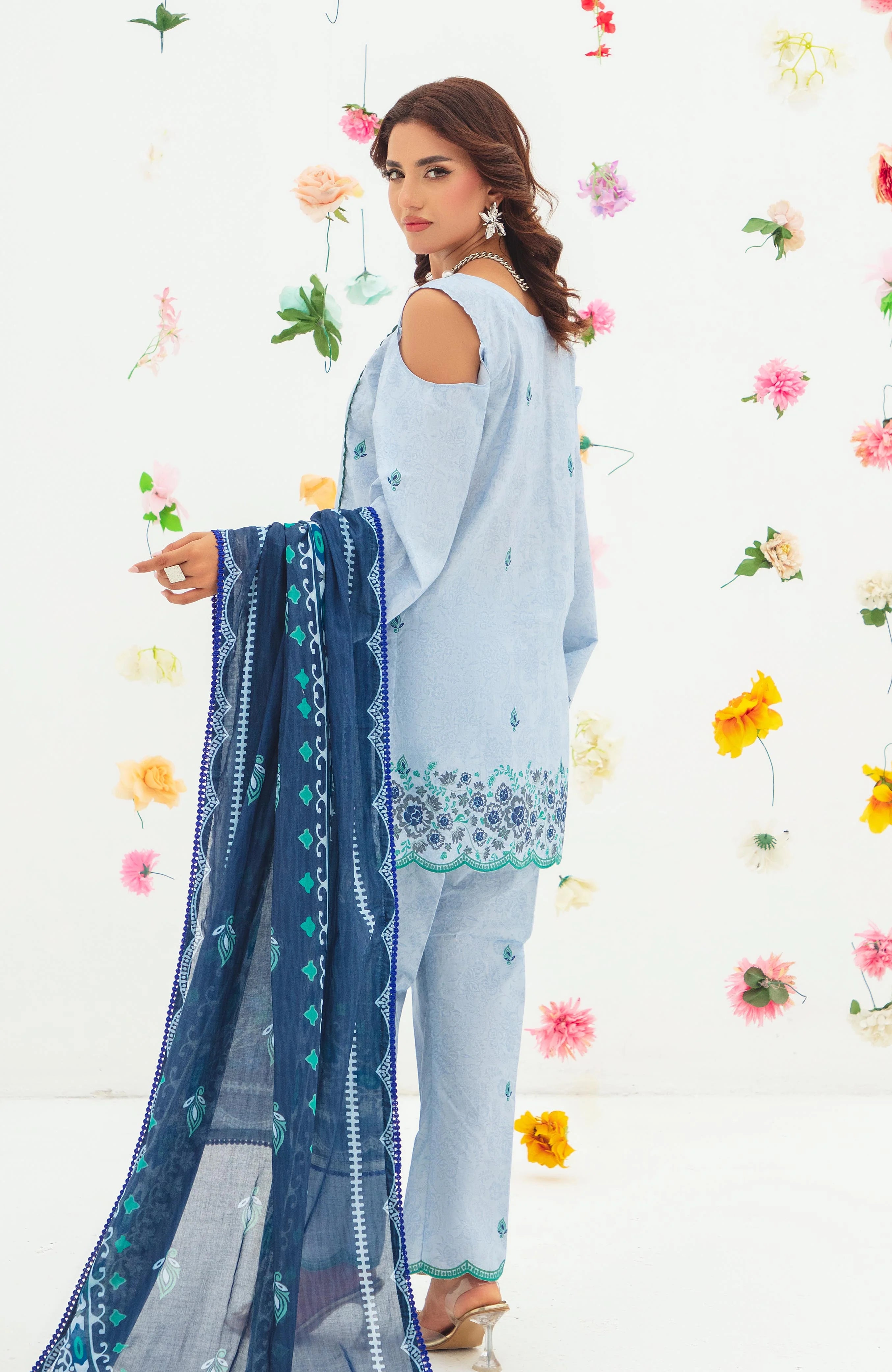 Noor e Hameed Mahrosh 3 Piece NHM-25-07