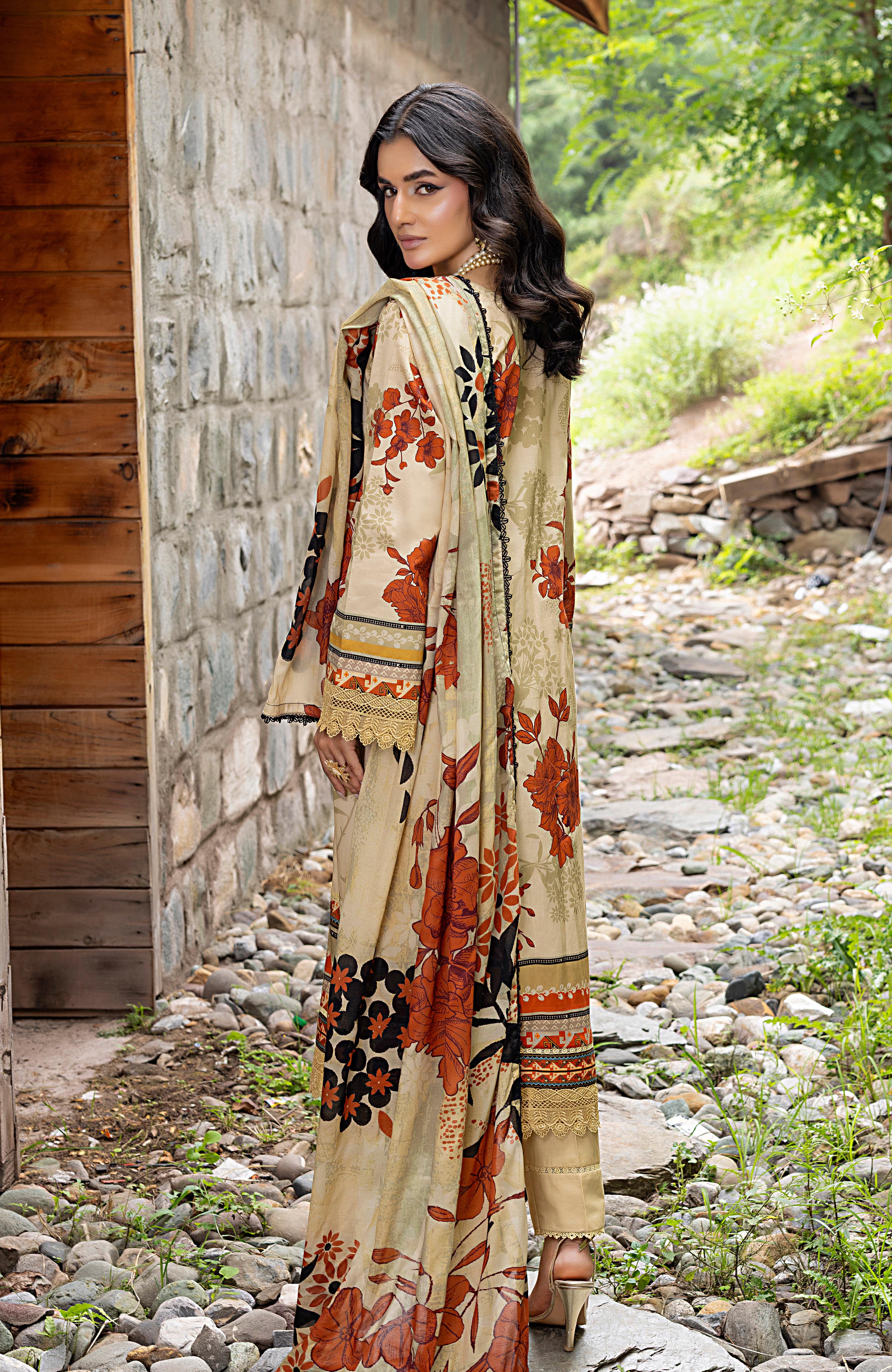 Monsoon Print Canvas 3 Piece-MPC-25-04