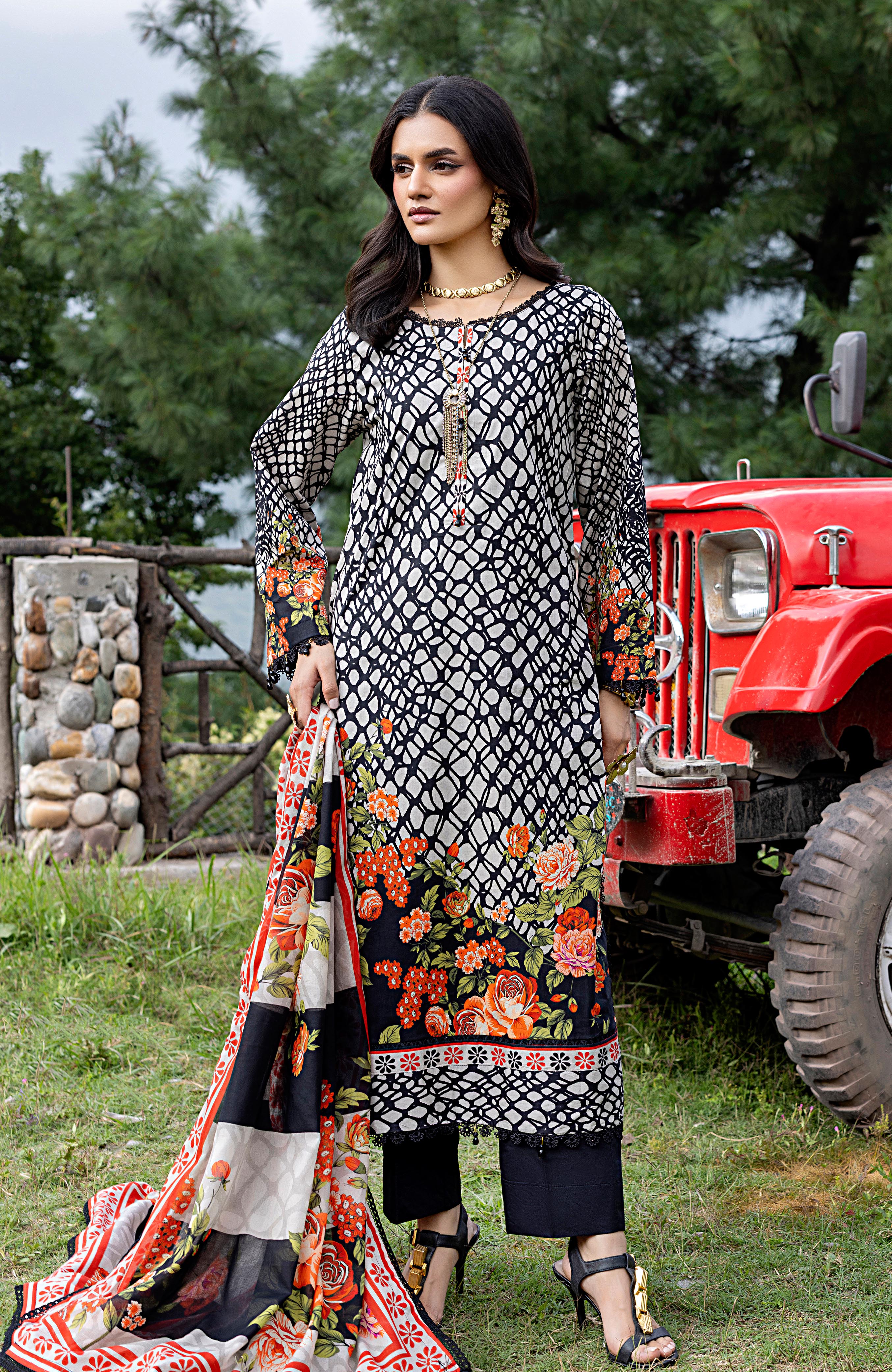 Monsoon Print Canvas 3 Piece-MPC-25-03