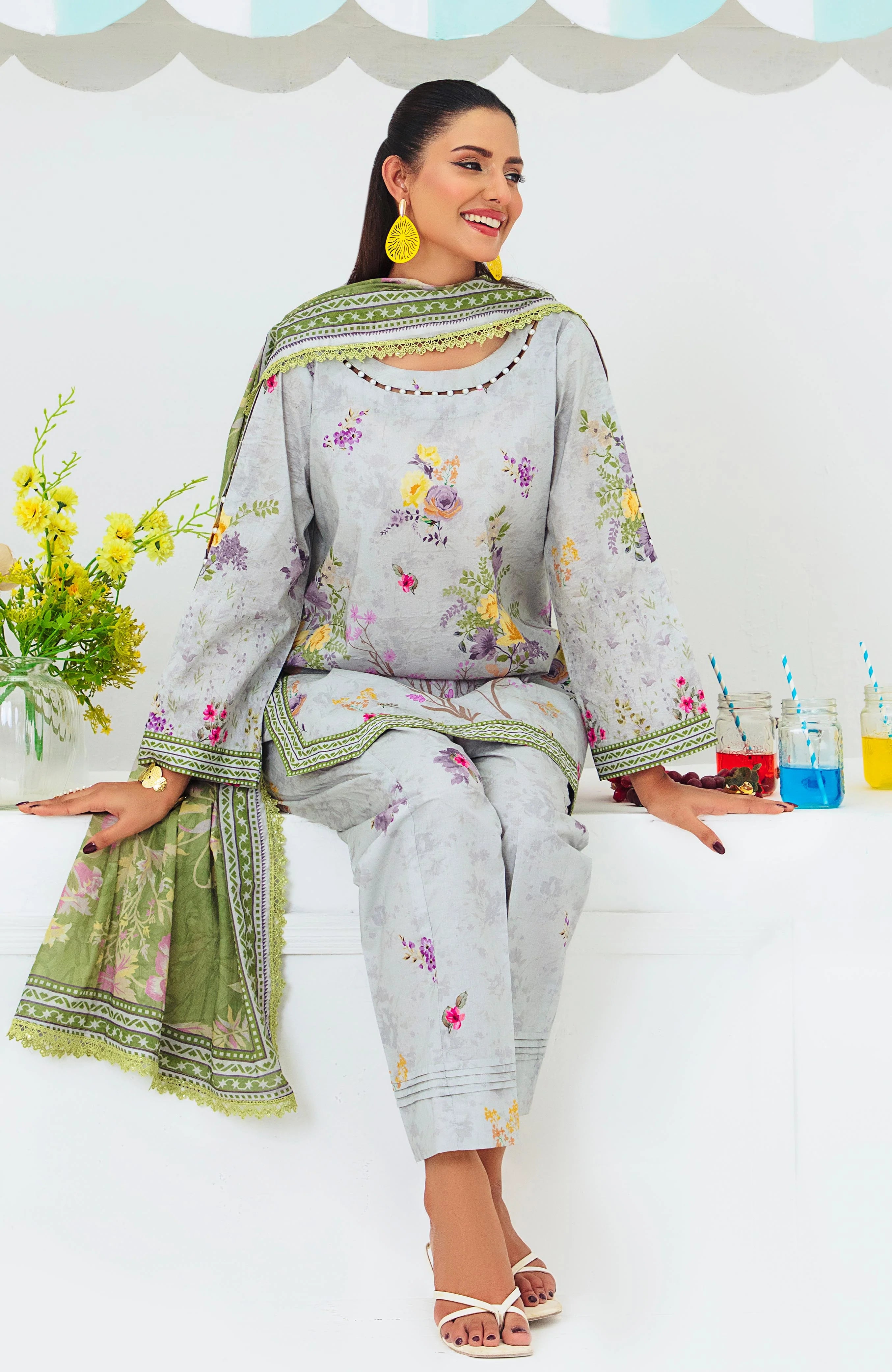 Noor e Hameed Mahrosh 3 Piece NHM-25-05