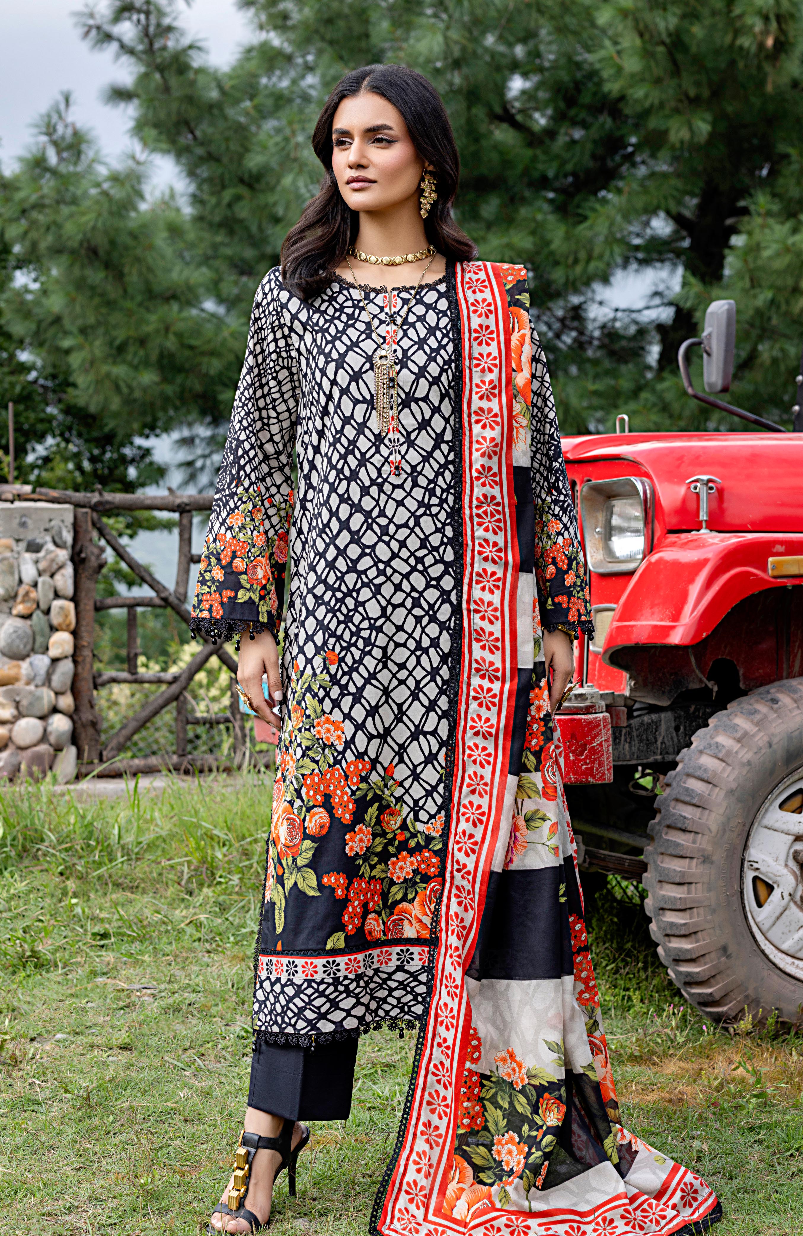 Monsoon Print Canvas 3 Piece-MPC-25-03