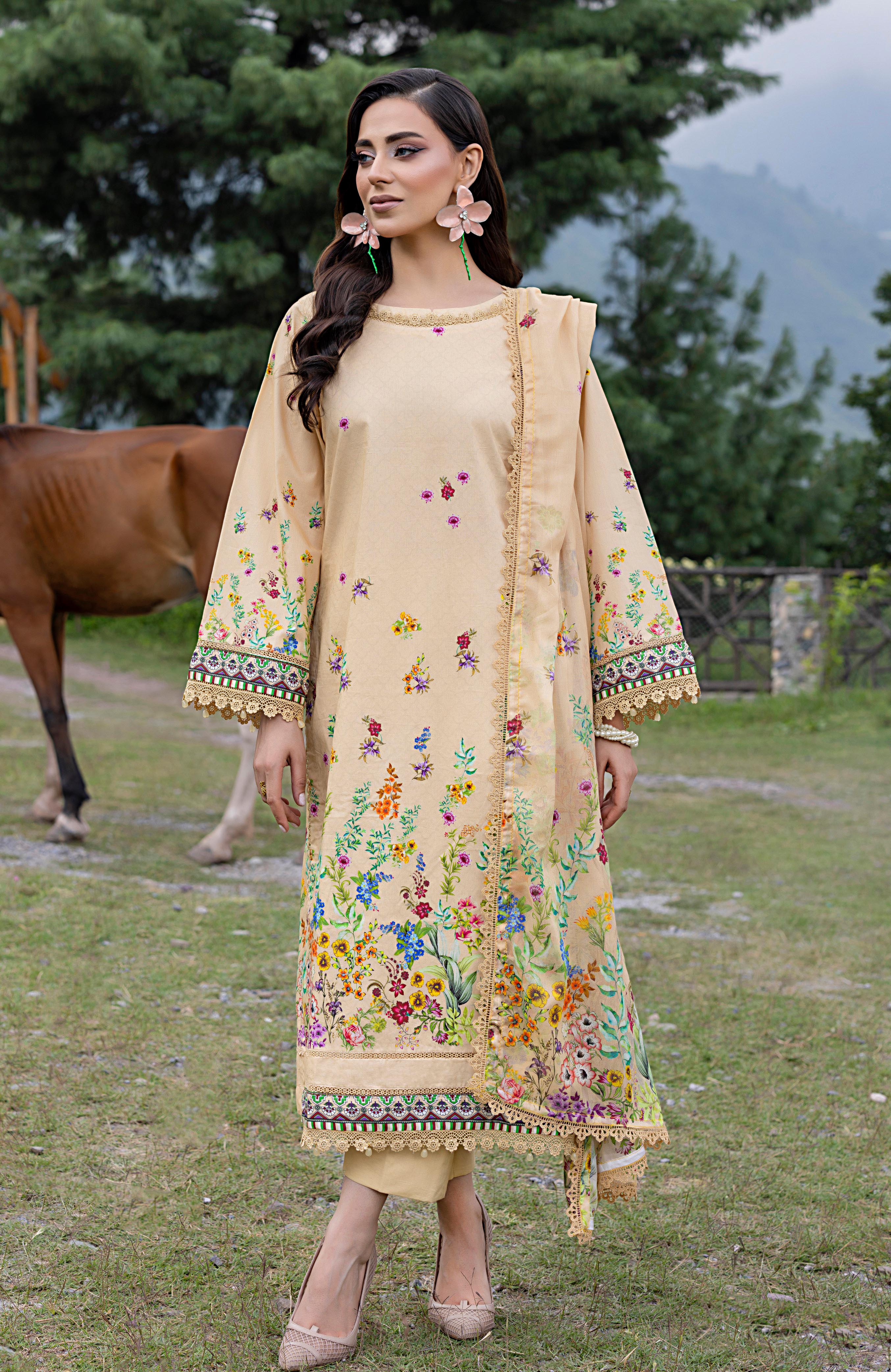 Monsoon Print Canvas 3 Piece-MPC-25-02