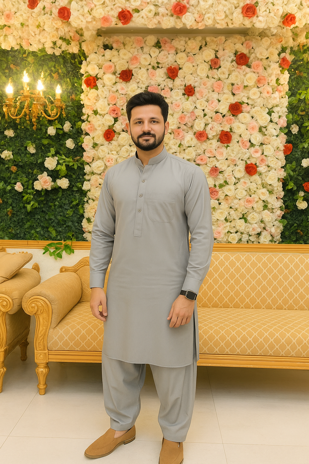 Unstitched Bin Hameed Premium Wash & Wear Fabric