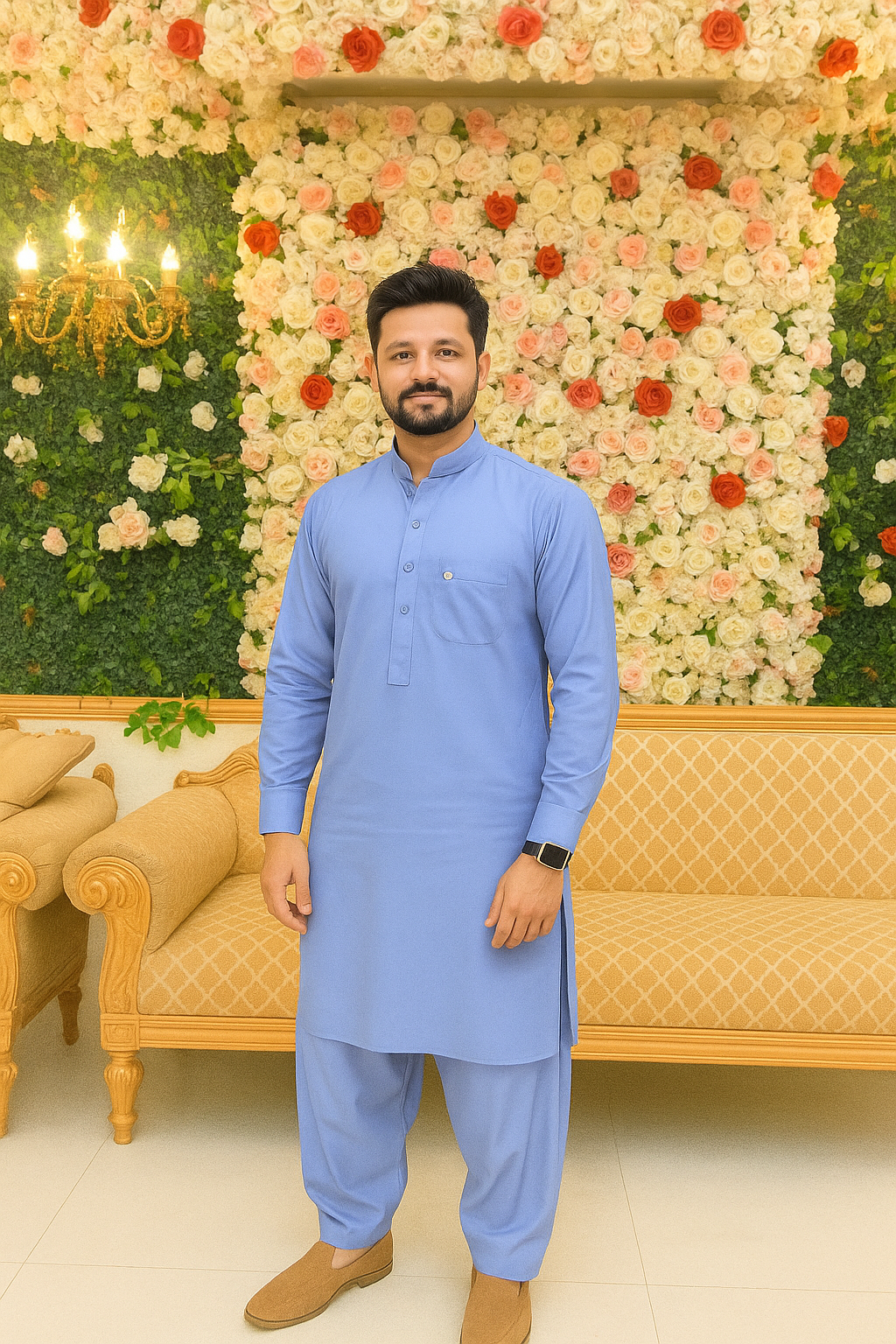 Unstitched Bin Hameed Premium Wash & Wear Fabric